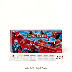 Spider - Man Monopoly Board Game - Collector's Edition for Superhero Enthusiasts, Perfect for Family Game Night (2025Y.)