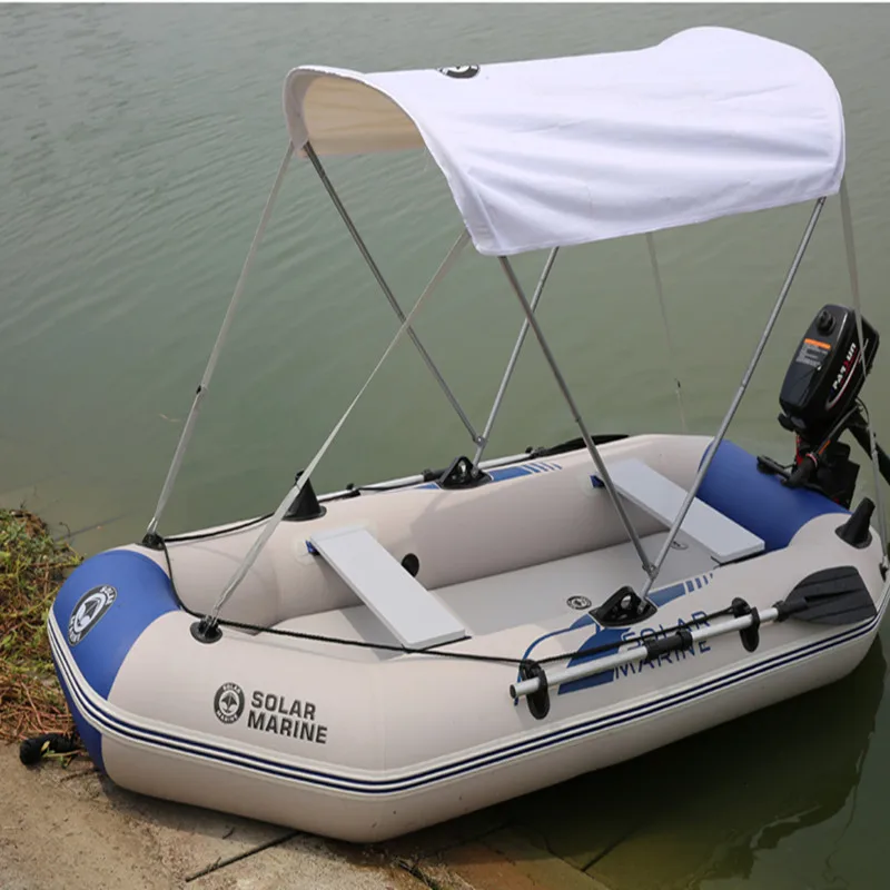 Fishing Boat Awning Tent, Water Sun Proof, UV Protection Canopy, Sun Shade Shelter from the Rain for Canoe Kayak