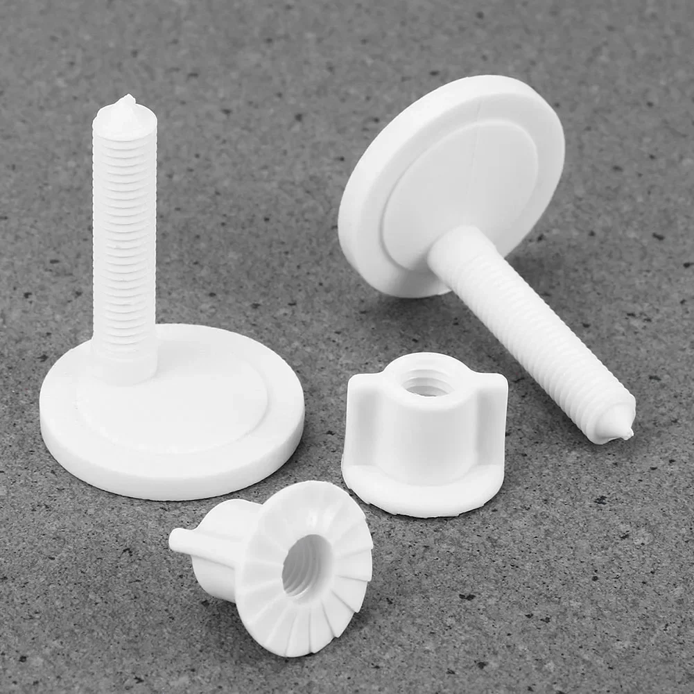 45x33MM Universal Toilet Lid Hinge Screw Top Bottom Bolt Fixing Accessories 2PCS For Bathroom