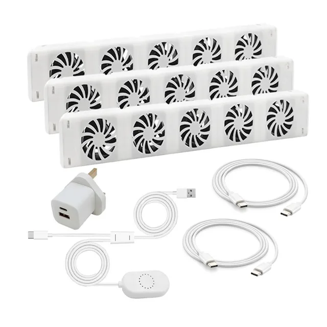 Automatic Fan Heater Radiator Fan Home Heating Improved Heat Distribution REACH Certification For Heating Systems 3