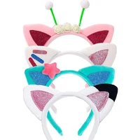 Gabby Dollhouse Headbands Children Anime Fashion Headwear Girls Cute Sweet Cartoon Headdress Creative Cosplay Accessories Gifts 1