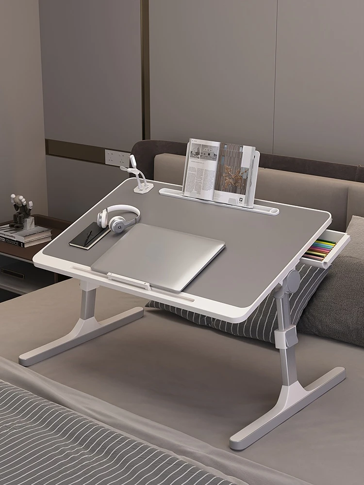 Home Folding Laptop Desk for Bed & Sofa Laptop Bed Tray Table Desk Portable Lap for Study Reading Top Tray Table