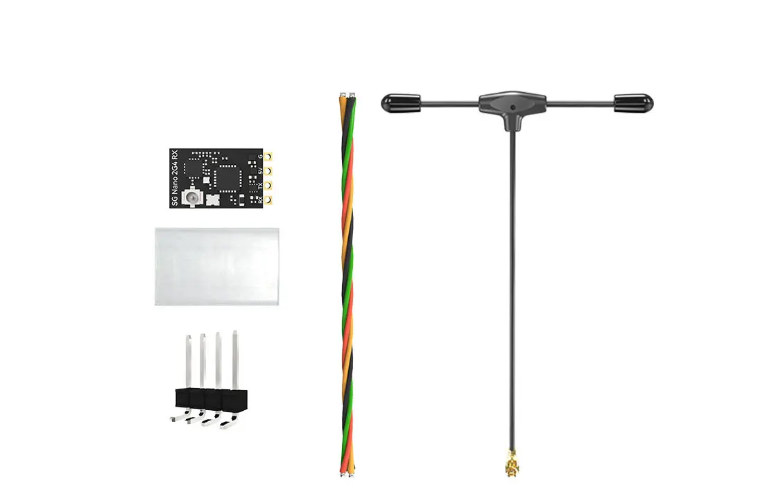 SpeedyBee RunCam Sub-brand SkyGuy Nano 2.4G ExpressLRS ELRS Receiver FPV Freestyle DIY Parts thumbnail 4