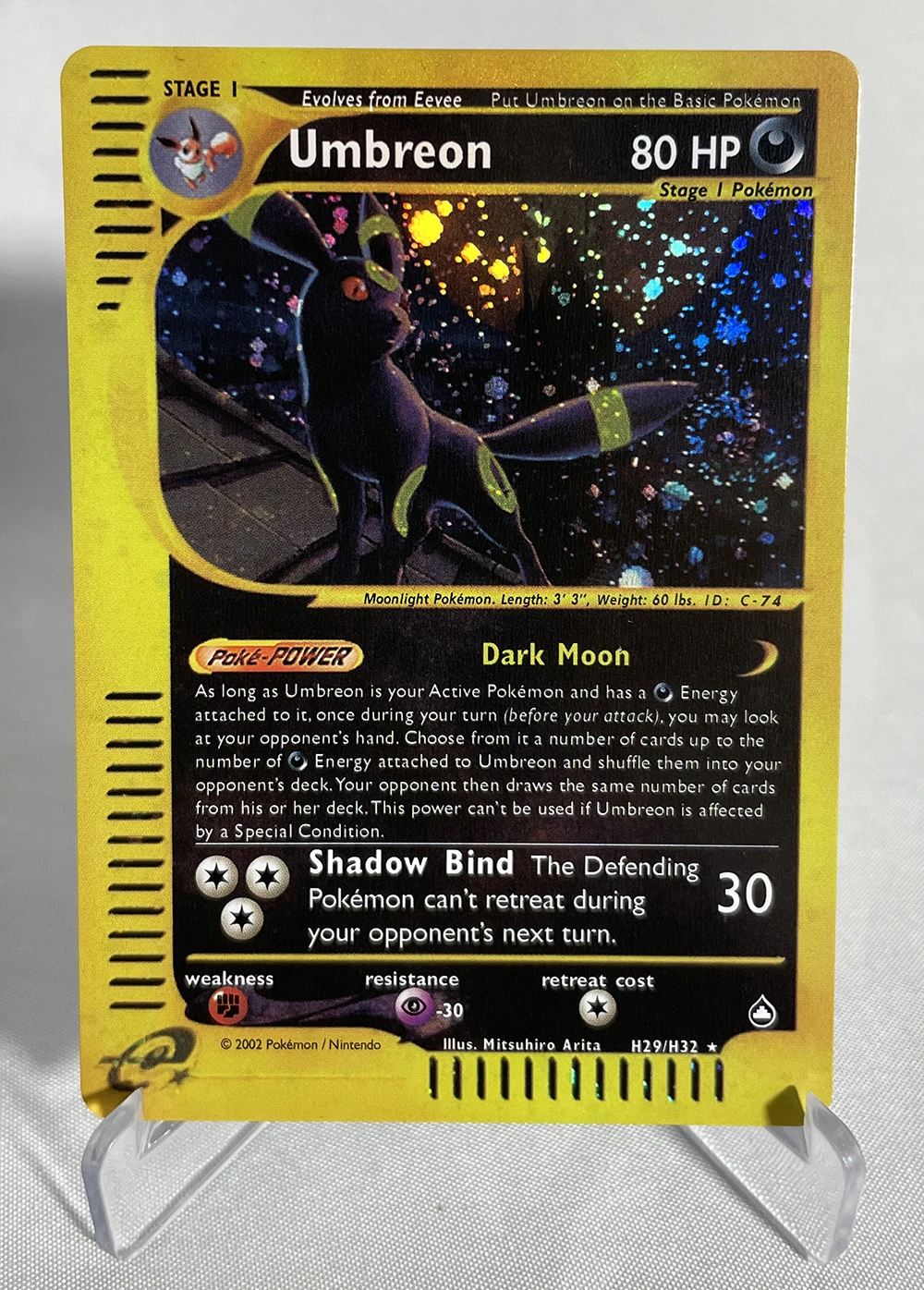 Ptcg F Pokemon Single Cards 1st Edition E-card Aquapolis (aq) Skyridge (sk)  Foil Cards Ninetales Classic Game Collection Proxy - Game Collection Cards  - AliExpress