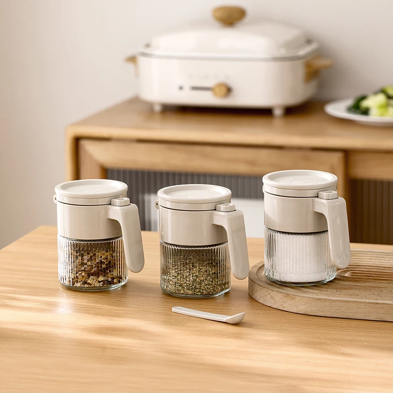 Nieuwe Collectie Dual-Purpose Zout Kruiden Shaker Fles Keuken Huishoudelijke Kruiderij Container Glas Chili Kruidengerei_voghion.com