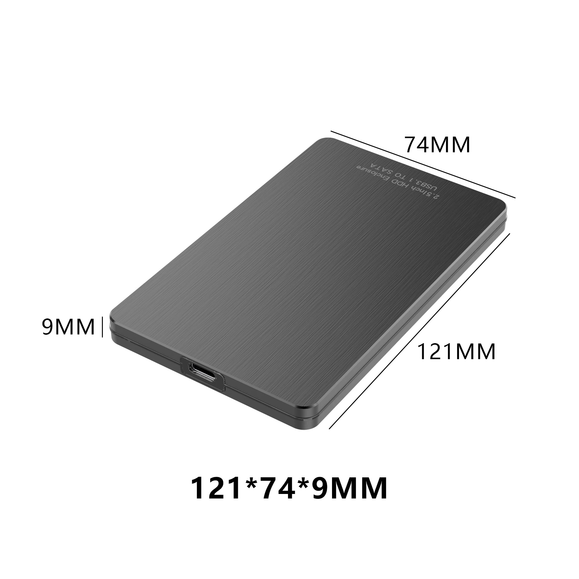 UTHAI G13 Aluminum Alloy USB3.0 High Speed 7mm Mobile Hard Disk Enclosure 2.5 British SATA Hard Disk Enclosure