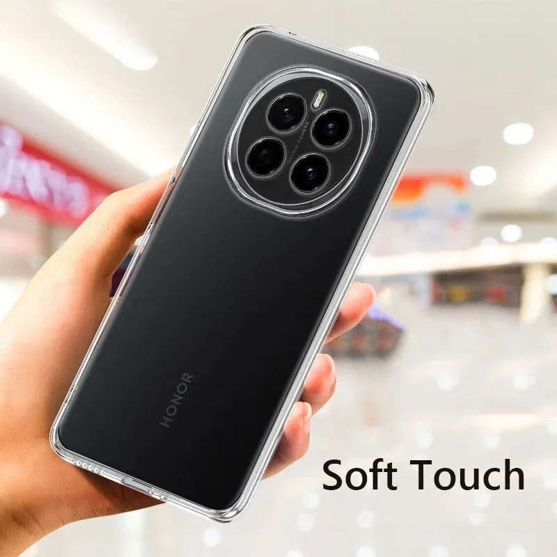 Clear Transparent Soft TPU Phone Case - Simple Slim Design