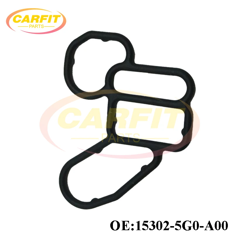 High Quality 15302-5G0-A00 153025G0A00 VTEC Oil Filter Solenoid Gasket For Honda Ridgeline Pilot Accord 2013- Auto Parts