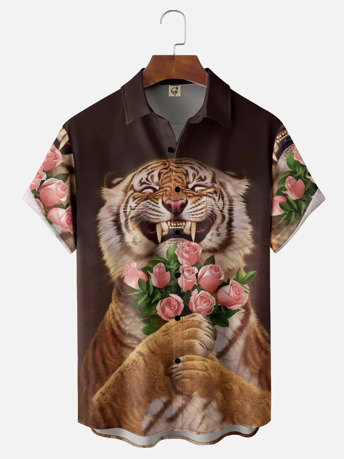 thumbnail image 1 of Camiseta divertida con estampado 3D de animales de dibujos animados para hombre, camisetas de manga corta de secado rápido, ropa informal para hombre, camisas de moda urbana de verano, 1 of 5
