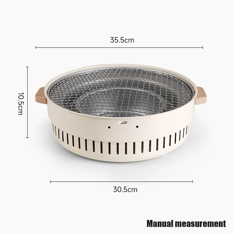 Barbecue Grill Suitable Home Outdoor Courtyard Camping Charcoal BBQ Stove Grills Mesh Portable Smokeless Barbecue Grill Pan barbecue grill barbecue stove barbecue charcoal stove