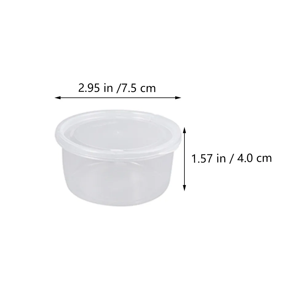 20Pcs 파충류 사육 상자 소형 플라스틱 먹이 상자 탱크 세트 타란툴라, 크리켓, 맨티스, 도마뱀, 달팽이에 적합