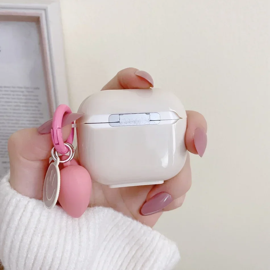 fundas for airpods Pro 2 case lovely love chain Earphone Cases airpods 2 / air pods 3 silicone hearphone Cover air pods pro 2