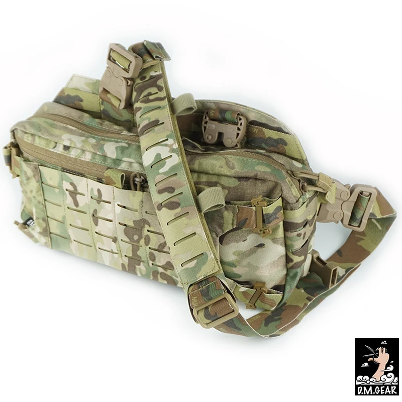 Dmgear 원래 421x 다기능 전술 가슴 교수형 나일론 패브릭 가방 가방 MOLLE 배낭