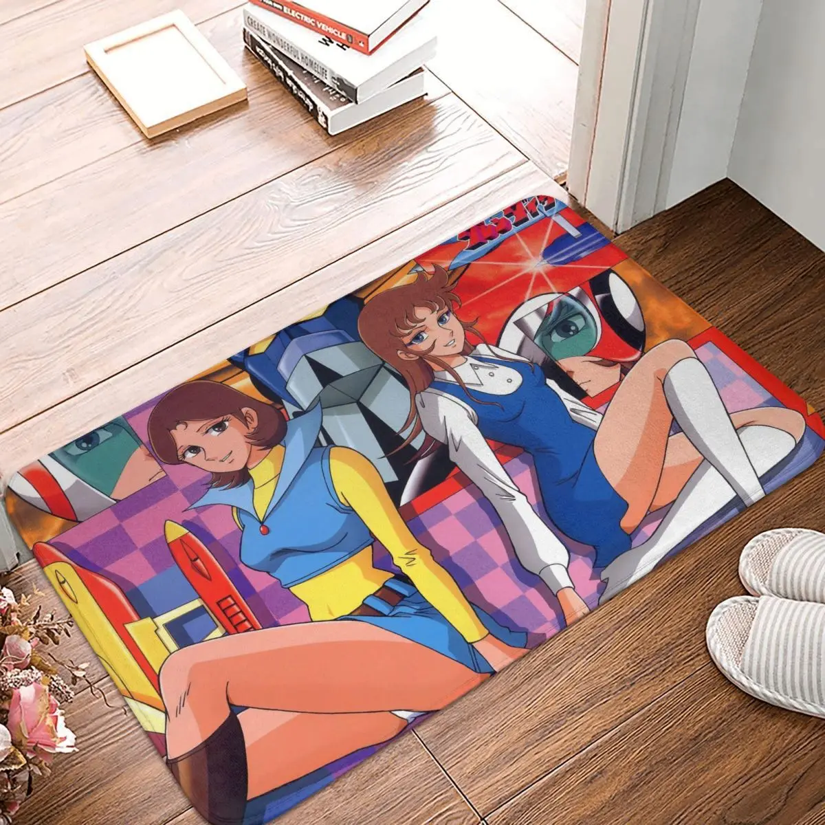Cute Ufo Robot Grendizer Goldrake Camera Da Letto Mat Tappeto Home Door Mat Soggiorno Tappeto Balcone
