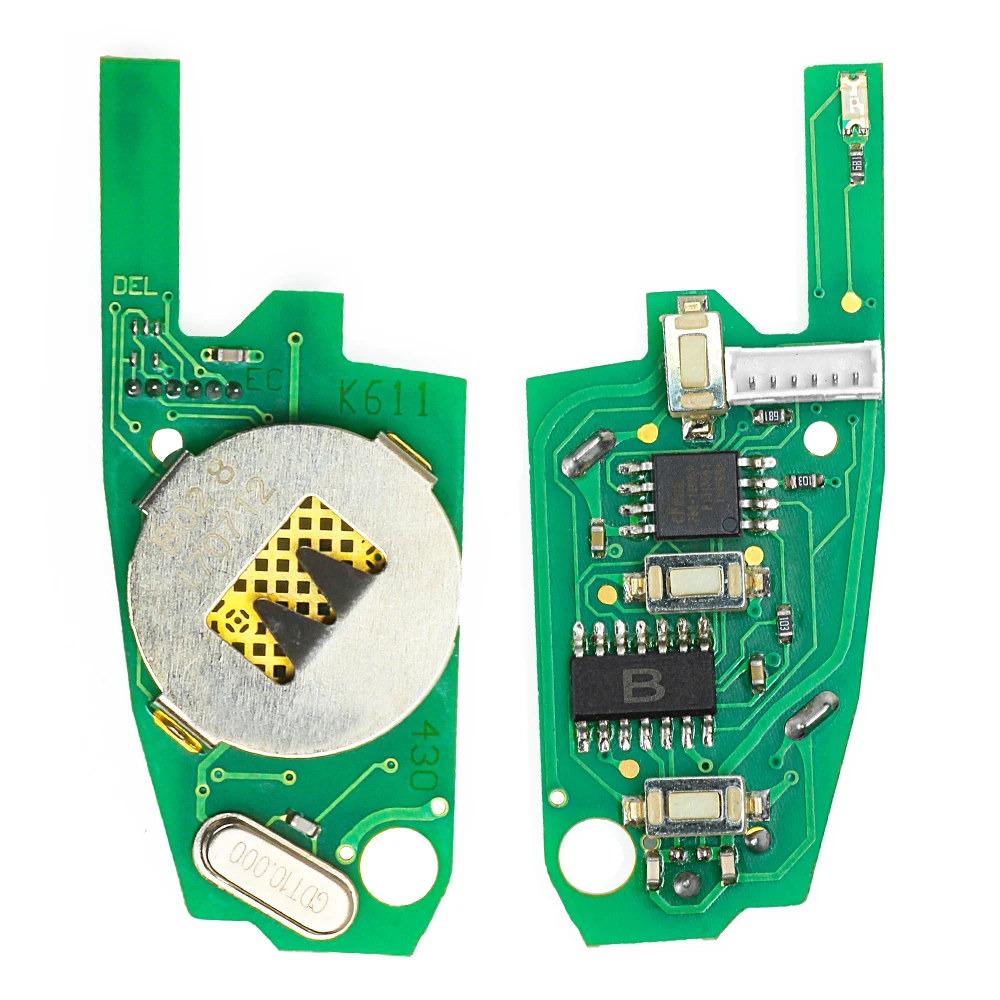 KEYECU 81996-1C300 Upgraded Folding Remote Key Fob 433MHz ID46 Chip for Hyundai Getz 2003 2004 2005 2006 2007 2008 2009 2010