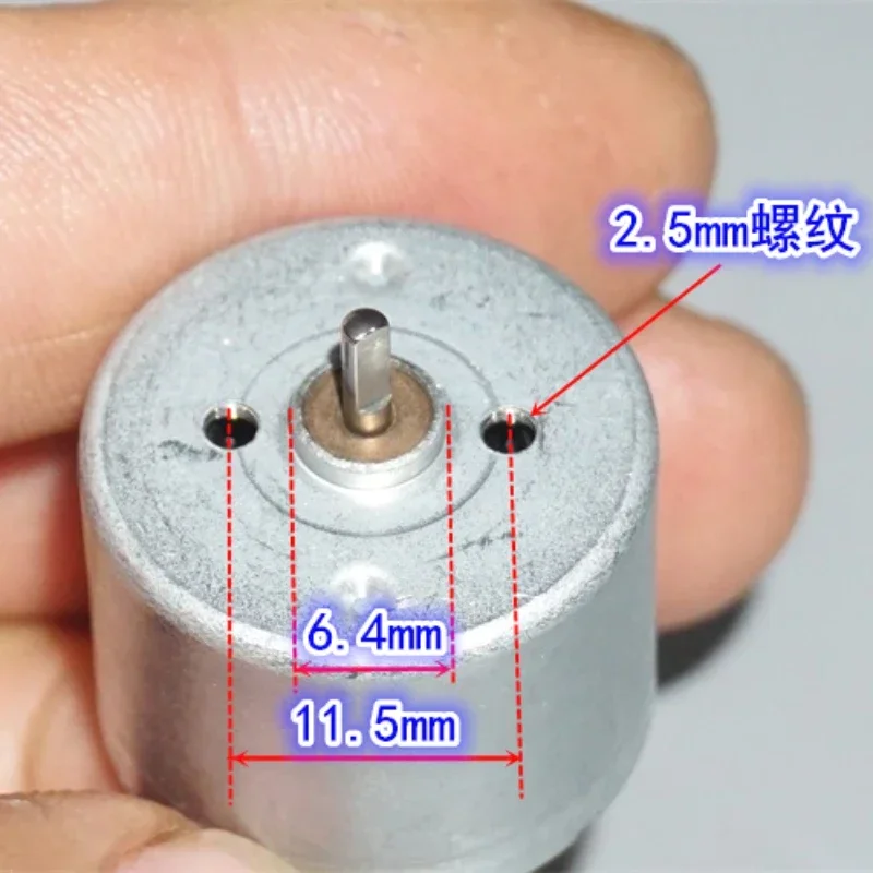 Motore senza spazzole DC B2418 12 V 5000 giri/min PWM per modellismo