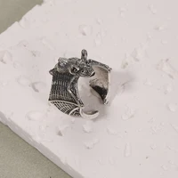Bague gothique chauve-souris ailée, bande ouverte réglable en alliage de Zinc pour hommes et femmes, bijoux Punk romantiques foncés, cadeau 5