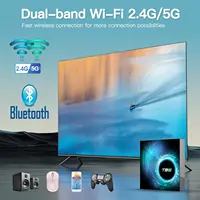 T95 ТВ-приставка Android14 Allwinner H616 Smart TV Box Четырехъядерный процессор 32G 64G 128G 4K Телеприставка Медиаплеер Двойной Wi-Fi 2,5G и 5G Bluetooth — изображение 5