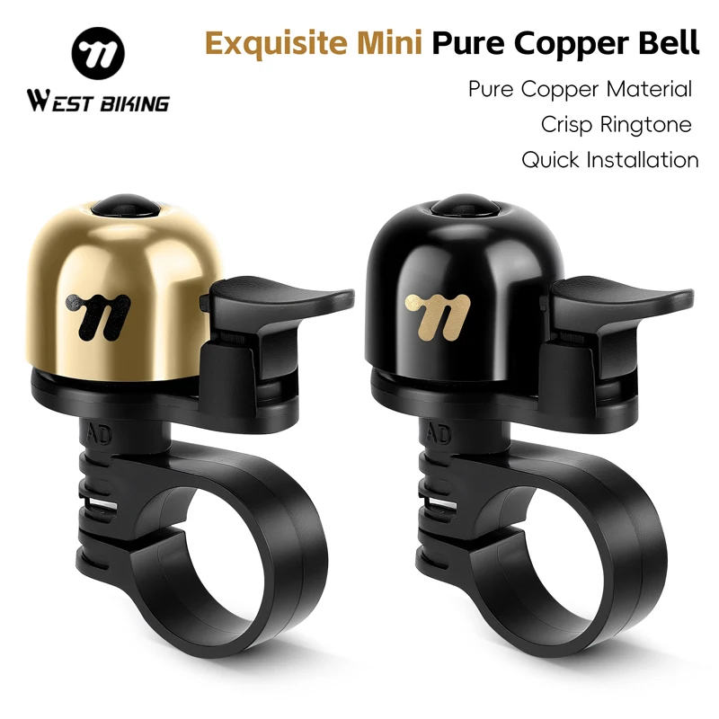 Vintage Bicycle Copper Bell - Image 2