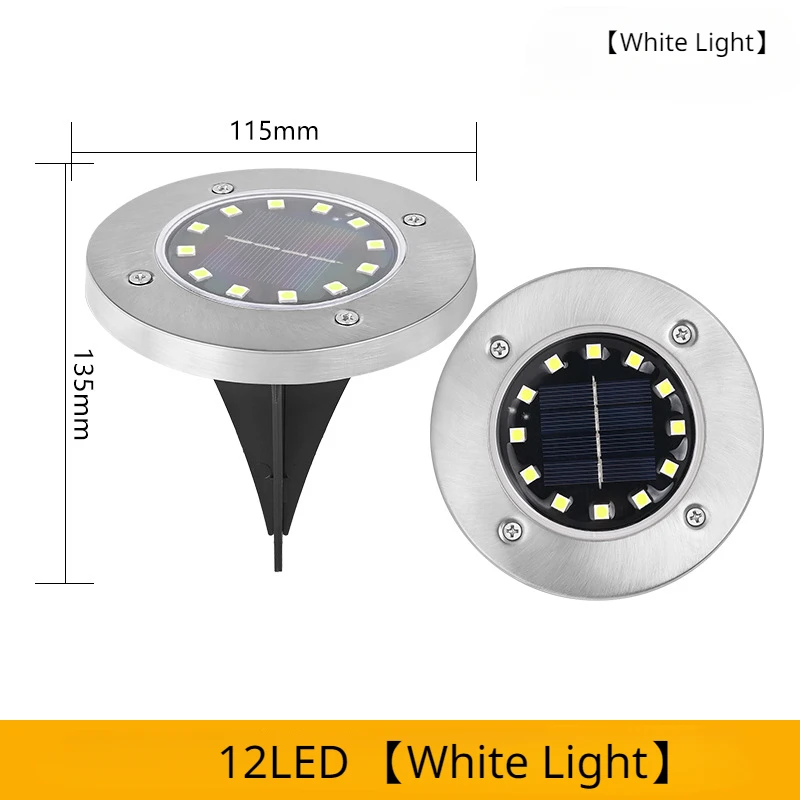 12LED white light