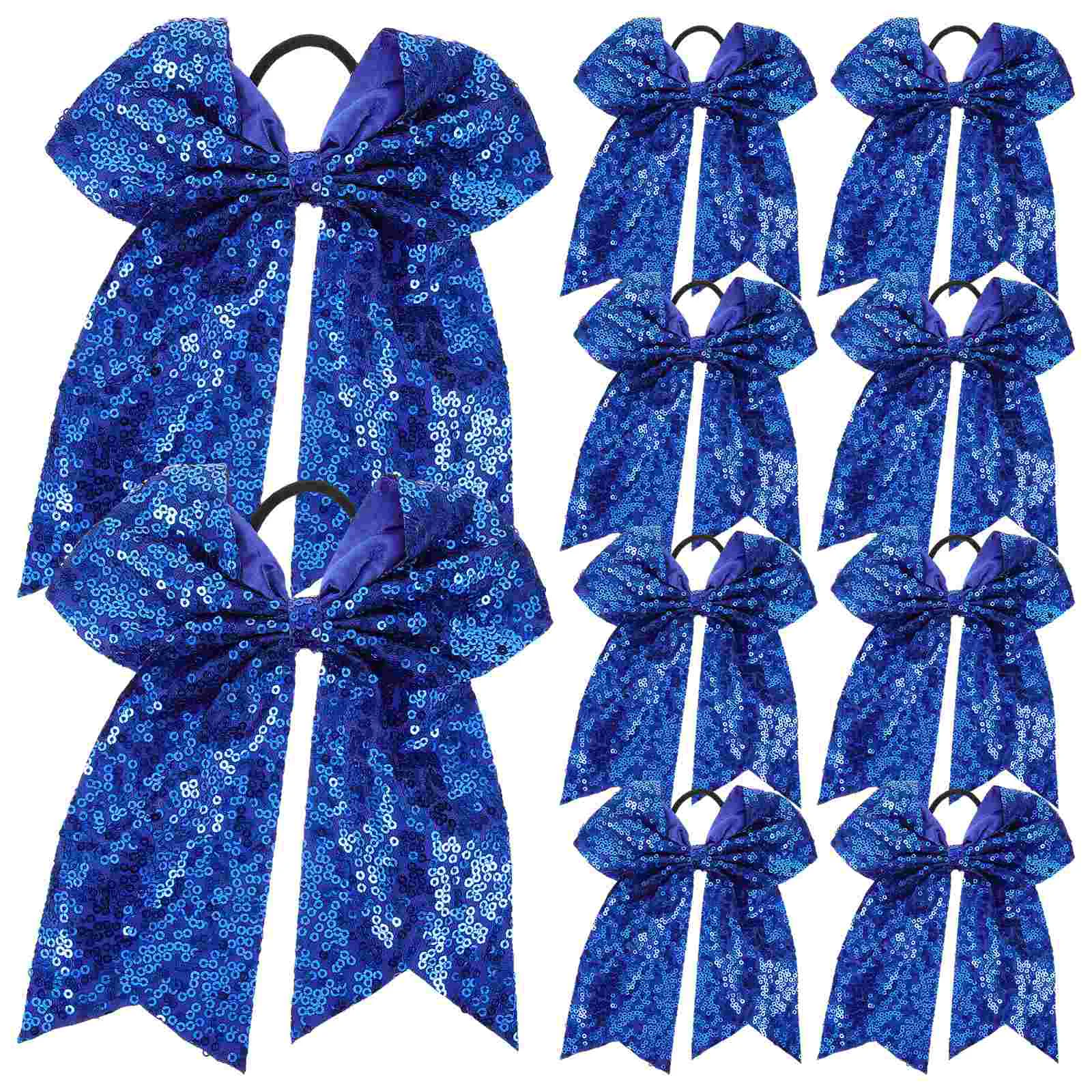 

10pcs Delicate Cheer Bows Practical Bows for Girls Cheer Bow Cheer Hair Bows