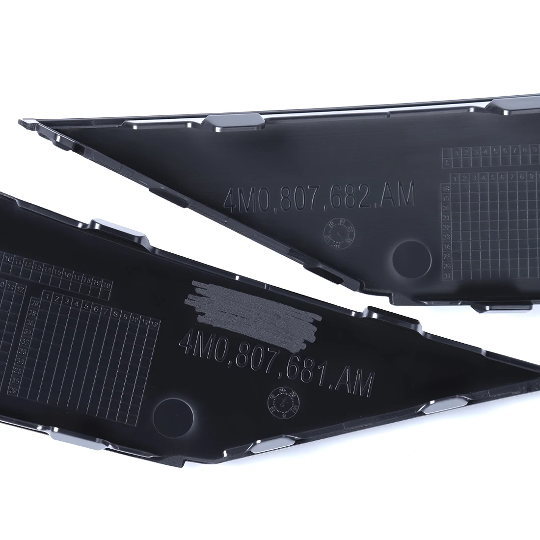 아우디 Q7 2020 2021 2022 세단 (SUV)용 프론트 범퍼 프레임, 안개등 커버, 허니콤 그릴, 레이싱 그릴 4M0890681B 4M0890681A