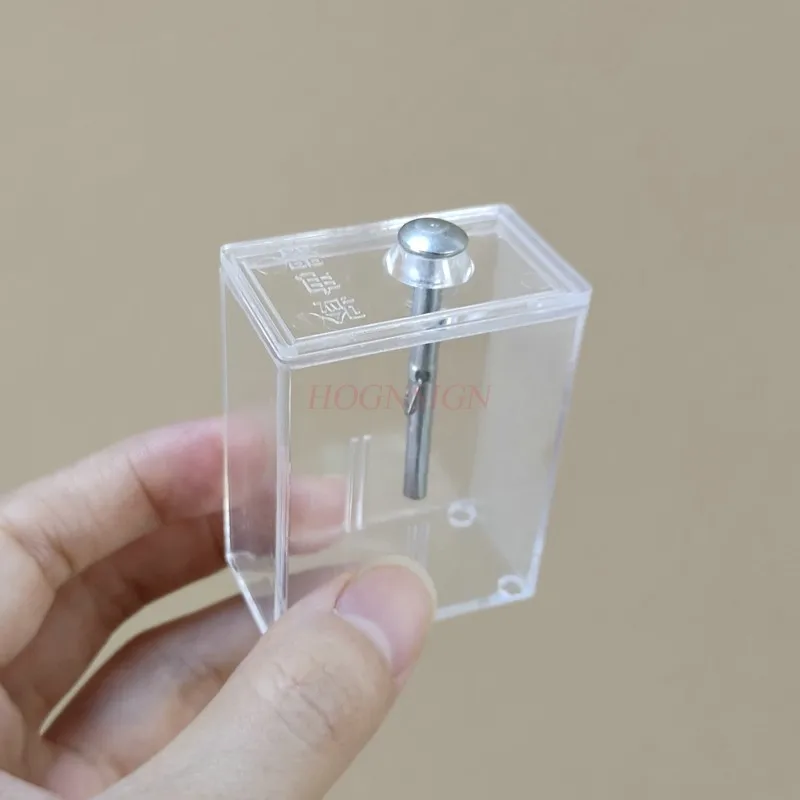 Foil electroscope teacher demonstrates electrical physics friction electrification experimental equipment electrometer teaching