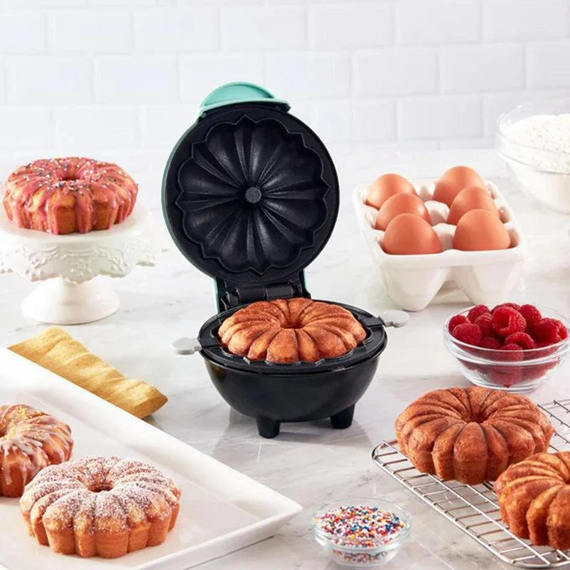Petra Antihaft Langes Waffeleisen – 520W, Pastellgrün