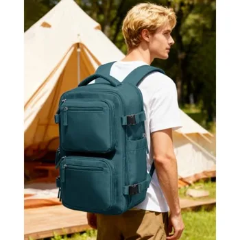 Small Vacpack Backpack with Vacuum Seal Backpack Travel Air Back Backpacks with Pump Travel Backpacks Compression Bag Men Carry 6
