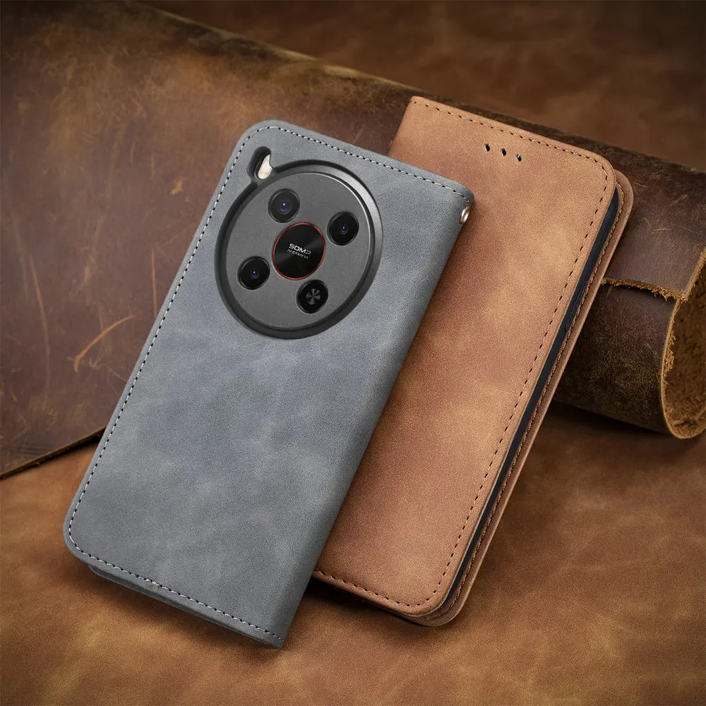 Luxury Smooth Wallet Flip Case - Premium Protection  Cover