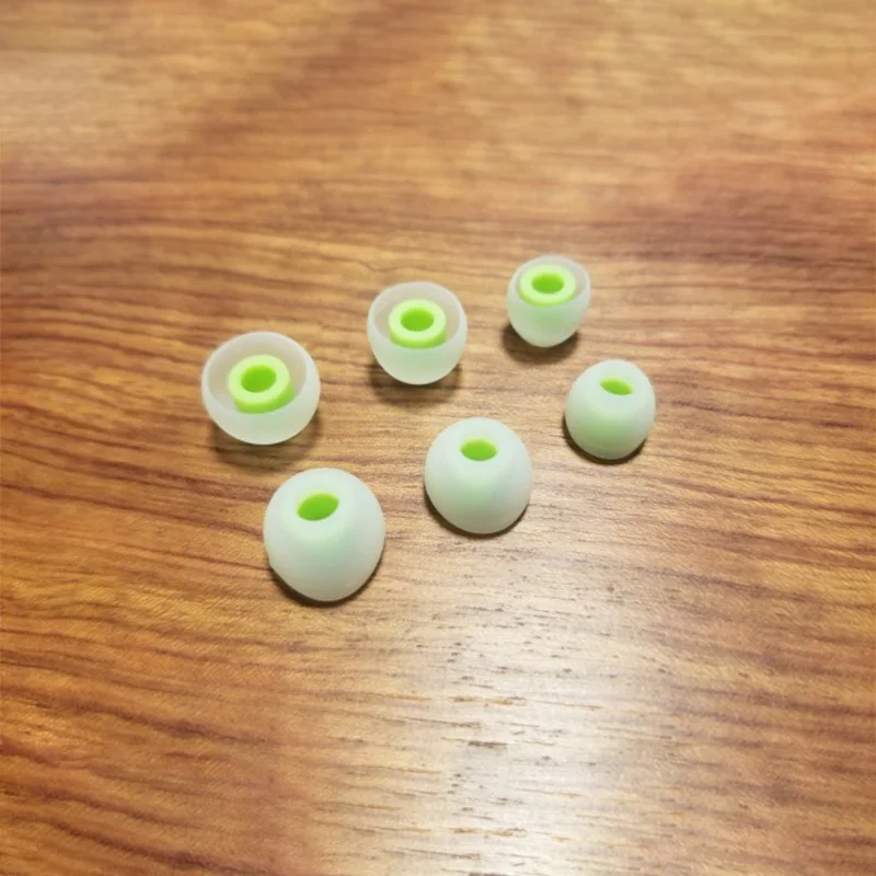 Premium High-Quality In-ear Silicone Eartips - 3/6 Pairs, Multi-Size (S/M/L)