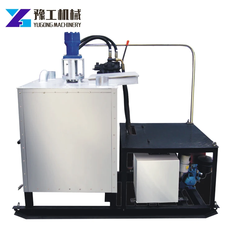 

YG Hand Push Thermoplastic Road Marking Machine With Glass Beads Dispenser Road Line Marking Machine Traffic Line Paint machine