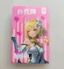 Game Anime Genshin Impact Cosplay Board Game Cards Hardcover Poker Toy Gift With Box 6