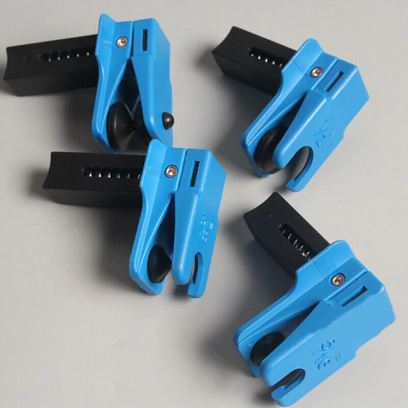 Brake Line Lock Kit 4Pcs Car Brake Oil Brake Clamp Pipe Plug Tool To Prevent Oil Spills Automotive Brake Line Lock Kit