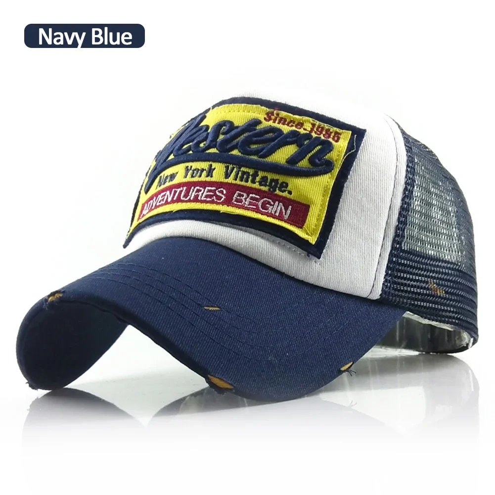 Tennis Caps Yoga Baseball Hats Streetwear Letter Embroidery Mesh Dad Baseball Cap Snapback Hip Hop Outdoor Y2K Trucker Hats for Women Men