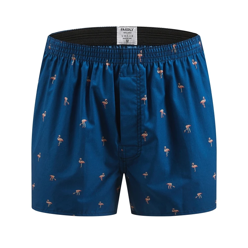 3PCS Fashion Underpants Men Boxers Shorts Cotton Panties Seamless Underwear Print Comfort Briefs Casual Loose Panties Male Boxer