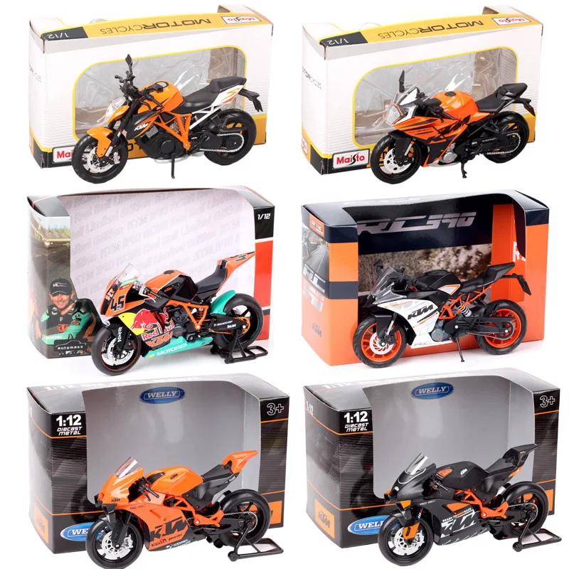 1/12 Scale RC 8C RC390 RC8R 1190 #45 Martin Bauer Track Racing Bike Model 1