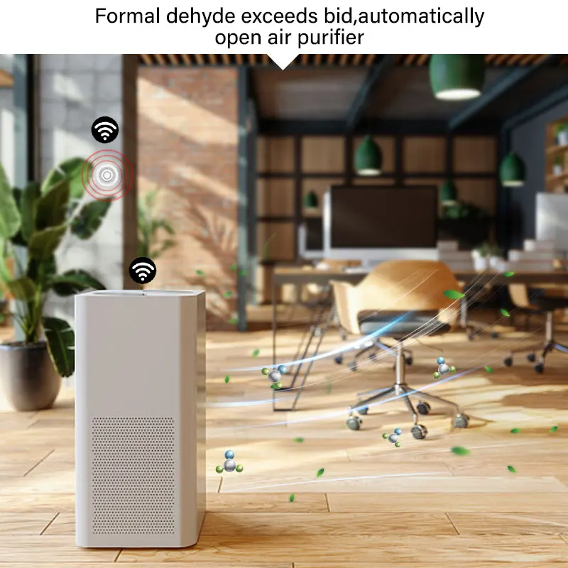 Tuya Zigbee    , Ʈ  ڽ, PM2.5 CO2 跮 ˵ VOC µ    Ʈ