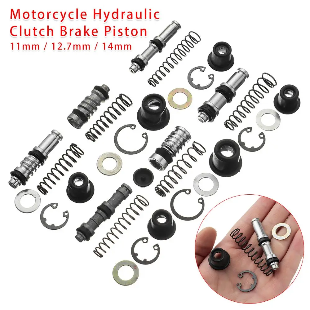 MotorcycleClutchBrakePumpPistonPlungerRepairKit11mm127mm14mm