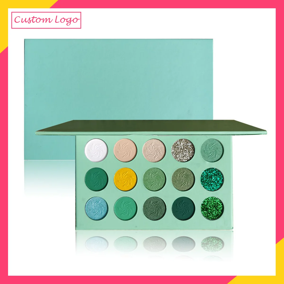 

Custom Logo Eyeshadow Pearly Matte Earth Color Eyeshadow Palette Shiny Sequins Eye Shadow Eye Pigments Long Lasting Makeup