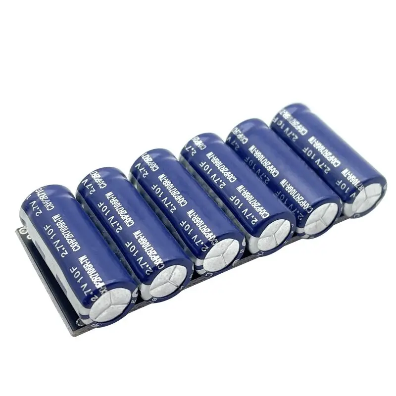 1Set 16V1.6F Automotive Rectifier Module 2.7V10F Small Capacitor Bank For Backup Power Supply With Voltage Protection Plate