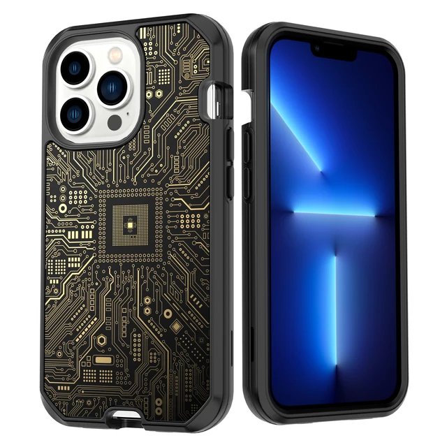 Omtrek Mier Bermad Iphone X Circuit Board Phone Case | Iphone Motherboard Phone Case -  Shockproof Case - Aliexpress