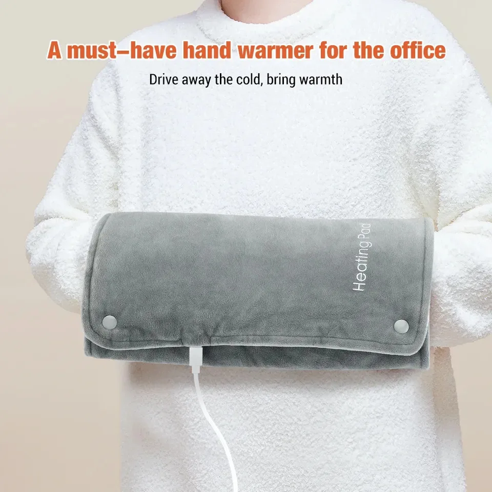 Graphene Heating Pad Electric Hand Warmer USB Fast Heated Hand Warm Bag Lumbar Leg Heating Blanket Washable Super Soft Pad