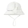 Muslin Baby Summer Hat Beach Kids Sun Hats for Girls Bow Sweet Infant Cap Toddler Bucket Hat Newborn Accessories 0-12M 3