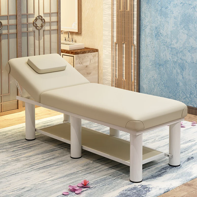 

Портативный массажный стол для растяжки, профессиональная функциональная складная кровать с откидывающейся спинкой, мебель для красоты MQ50MB
