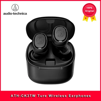 Original Audio Technica ATH-CK3TW Ture Wireless Earphone Bluetooth 5.0 Sport TWS Earbuds Stereo Headset with Mic Touch Control 1