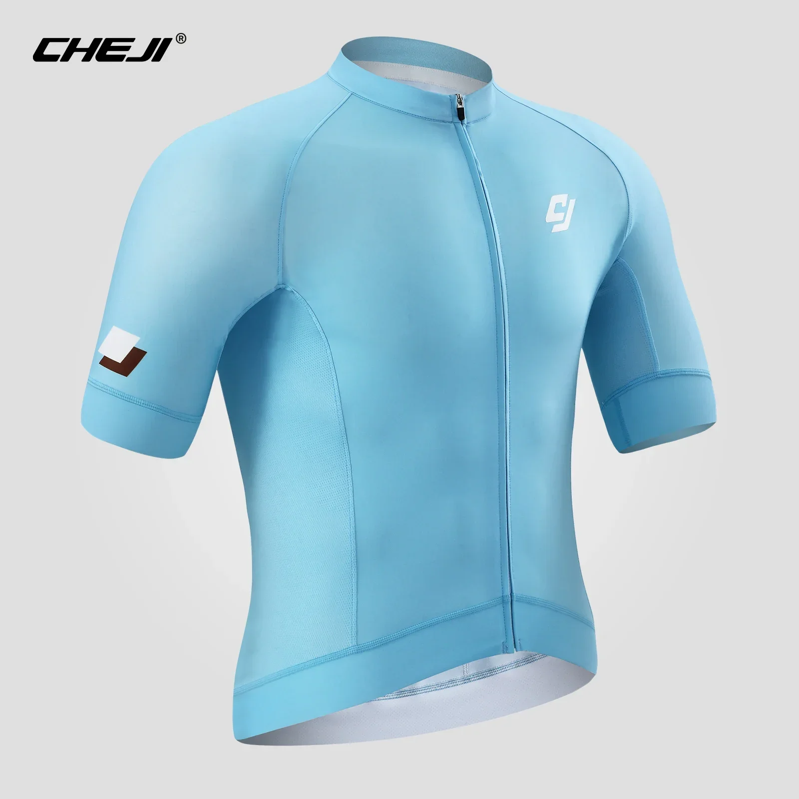 Cheji Men's Cycling Jersey Bike Short Sleeve Cycling Jersey Top for Men 4