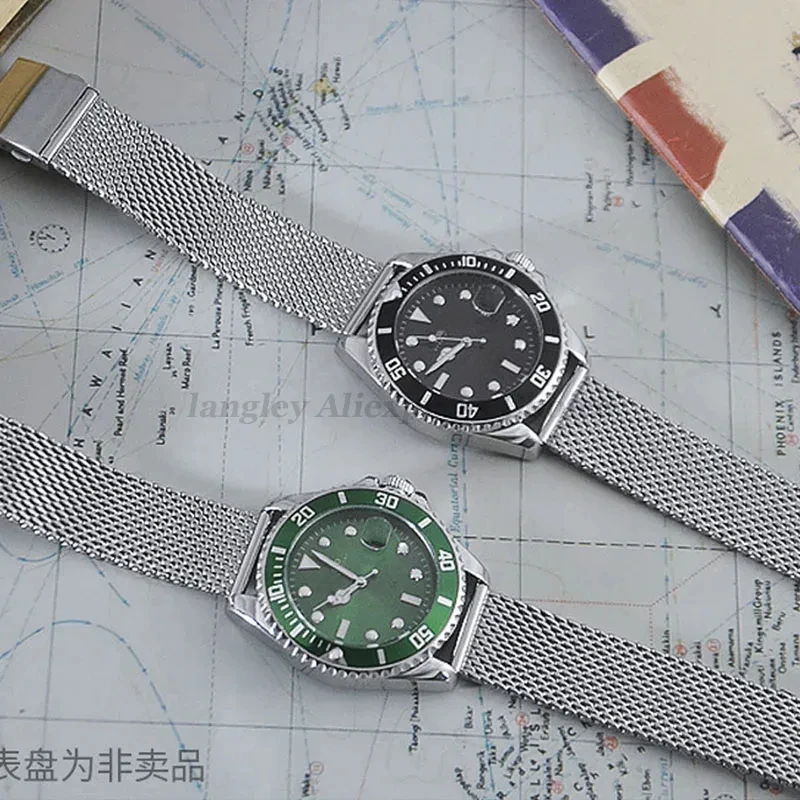 Elegant Milanese Stainless Steel Mesh Watch Band - Premium 3mm Thickness Bracelet