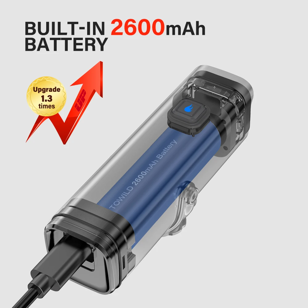 مصباح أمامي خفيف من TOWILD CL600 Lumen للدراجة من...