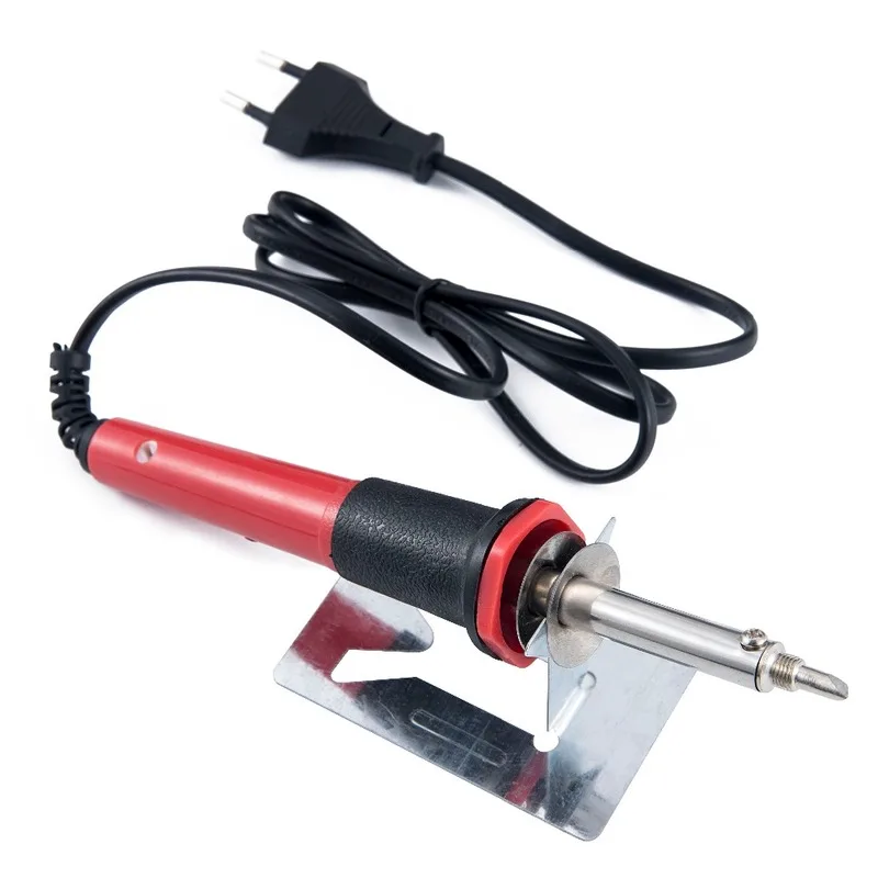 30W/220V Carved soldering iron set tips Pyrography Tool EU Plug  Wood Burning pen Electric solder Iron Carving pyrogravure bois 110v 150w wood handle heat pen electric soldering iron chisel tip electric welding solder soldering iron tool kit us plug